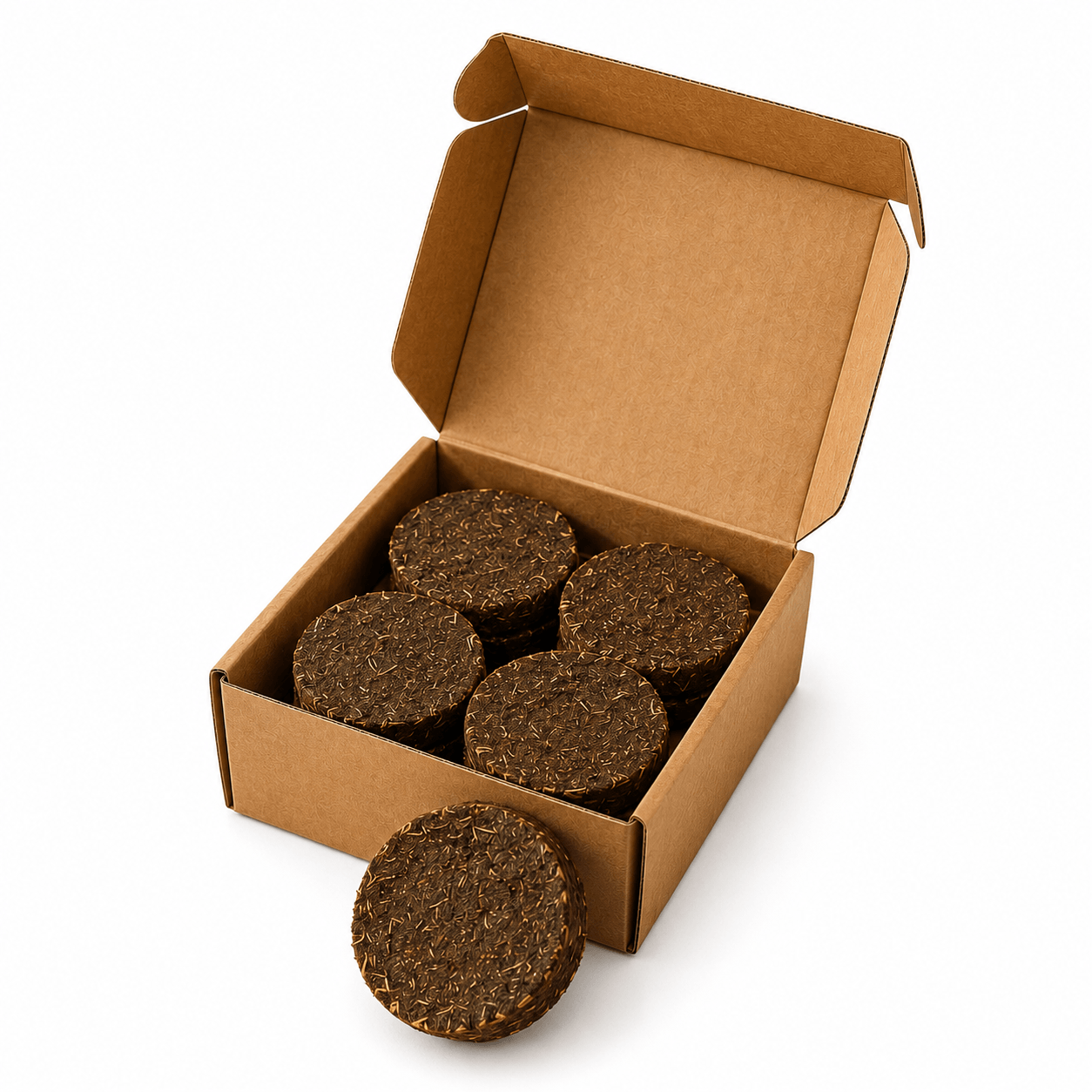 Amritvan Cow Dung Uple for Havan and Puja